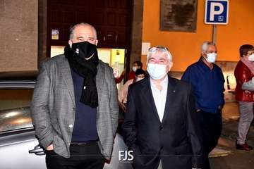 Papá Noel visita de sorpresa Lomo Magullo (Telde)/Francisco Javier Santana.